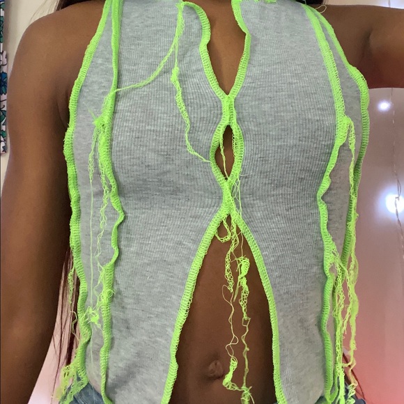 Slimey Lime Top - Picture 3 of 3